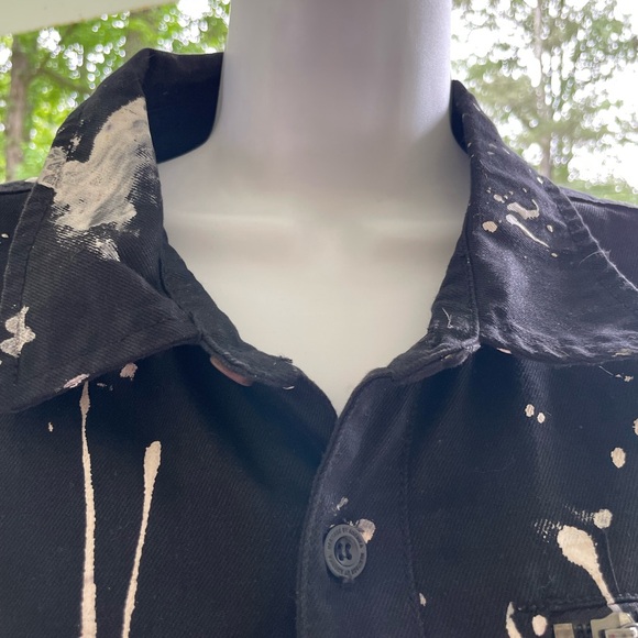 The Heritage America Denim Jacket Paint Splatter - Picture 9 of 11